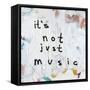 Not Just Music-Kent Youngstrom-Framed Stretched Canvas