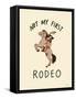 Not My First Rodeo-Rachel Nieman-Framed Stretched Canvas