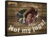 Not My Jugs!-Luke Macy-Framed Stretched Canvas