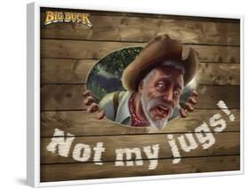 Not My Jugs!-Luke Macy-Framed Poster