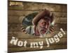 Not My Jugs!-Luke Macy-Mounted Poster
