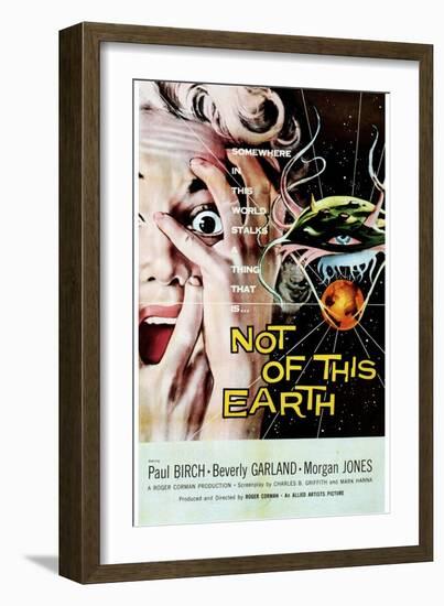 Not of This Earth, Beverly Garland, 1957-null-Framed Art Print