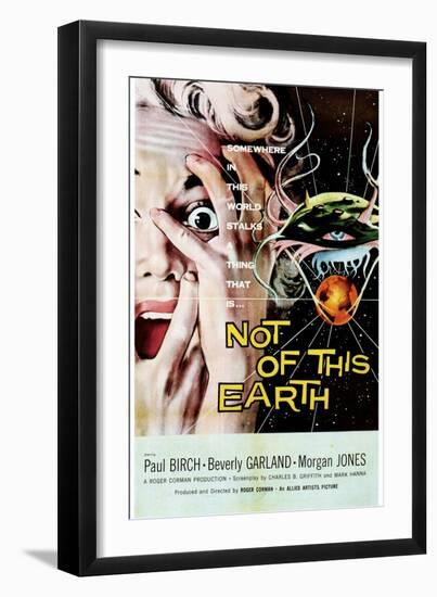 Not of This Earth, Beverly Garland, 1957-null-Framed Art Print