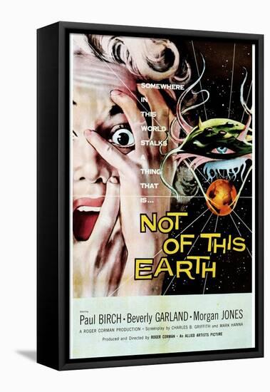 Not of This Earth, Beverly Garland, 1957-null-Framed Stretched Canvas