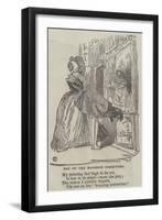 Not on the Hanging Committee-Alfred Crowquill-Framed Giclee Print