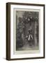 Not Tall Enough! from the Exhibition of the Royal Society of Painters in Water Colours-Arthur Hopkins-Framed Giclee Print