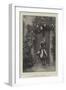 Not Tall Enough! from the Exhibition of the Royal Society of Painters in Water Colours-Arthur Hopkins-Framed Giclee Print