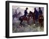 Not Till after the Battle Did Blucher and Wellington Meet, 1815-AS Forrest-Framed Giclee Print