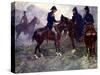 Not Till after the Battle Did Blucher and Wellington Meet, 1815-AS Forrest-Stretched Canvas