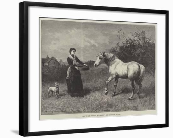 Not to Be Caught by Chaff-Heywood Hardy-Framed Giclee Print