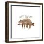 Not Today-Ann Bailey-Framed Art Print