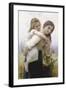 Not Too Much to Carry-William-Adolphe Bouguereau-Framed Art Print