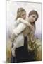 Not Too Much to Carry-William-Adolphe Bouguereau-Mounted Art Print