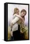 Not Too Much to Carry-William Adolphe Bouguereau-Framed Stretched Canvas