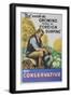 Not Worth Growing Owing to Foreign Dumping, Vote Conservative, British Political Poster-null-Framed Giclee Print