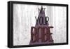 Not Your Babe - Horizontal-null-Framed Poster