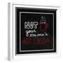 Not Your Mama's Hot Cocoa-Kali Wilson-Framed Art Print