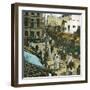 Notables Going to the Mosque, Tangier (Morocco), Circa 1885-Leon, Levy et Fils-Framed Photographic Print