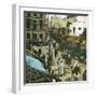 Notables Going to the Mosque, Tangier (Morocco), Circa 1885-Leon, Levy et Fils-Framed Photographic Print