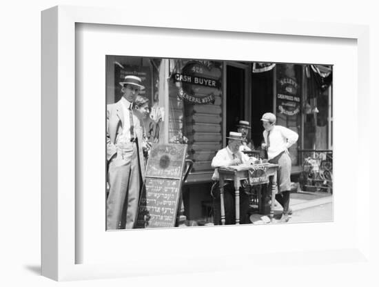 Notary Public on the Street-null-Framed Photographic Print