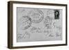 Note Sent Via the Pony Express-Nat Farbman-Framed Photographic Print