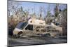 Note Written by Hurricane Katrina Victims on Vehicle Damged by Hurricane-John Cancalosi-Mounted Photographic Print