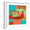 Notebook I-Yashna-Framed Art Print