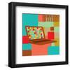 Notebook I-Yashna-Framed Art Print