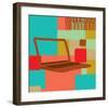 Notebook II-Yashna-Framed Art Print