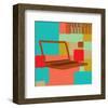 Notebook II-Yashna-Framed Art Print