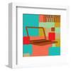 Notebook II-Yashna-Framed Art Print