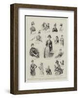 Notes at a Ladies' Debating Society-null-Framed Giclee Print