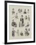 Notes at a Ladies' Debating Society-null-Framed Giclee Print