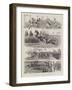 Notes at a Military Steeplechase-null-Framed Giclee Print