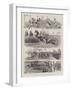 Notes at a Military Steeplechase-null-Framed Giclee Print