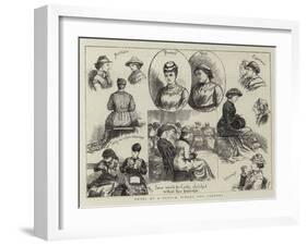 Notes at a Scotch School for Cookery-Harry Hamilton Johnston-Framed Giclee Print