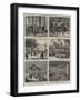 Notes at an American Watering Place, Saratoga Springs-null-Framed Giclee Print