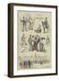 Notes at Longchamps, 1876-null-Framed Giclee Print