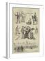 Notes at Longchamps, 1876-null-Framed Giclee Print