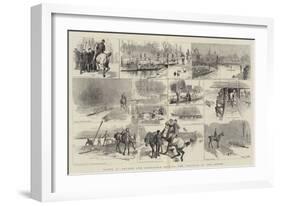 Notes at Oxford and Cambridge During the Training of the Crews-Sydney Prior Hall-Framed Giclee Print