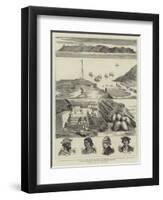 Notes at St Helena-null-Framed Giclee Print