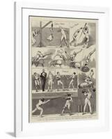 Notes at the Annual Assault of Arms of the London Athletic Club-null-Framed Giclee Print