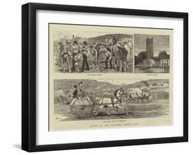 Notes at the Banwell Horse Show-Alfred Chantrey Corbould-Framed Giclee Print