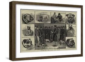 Notes at the Bull Dog Show-S.t. Dadd-Framed Giclee Print