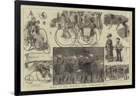 Notes at the Cyclists' Camp, Alexandra Park-null-Framed Giclee Print