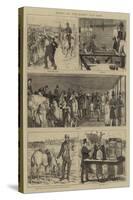 Notes at the Derby and Oaks-Alfred Chantrey Corbould-Stretched Canvas