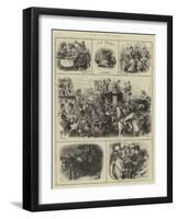 Notes at the Derby-William Ralston-Framed Giclee Print