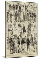 Notes at the Fancy-Dress Ball, Dublin Castle-null-Mounted Giclee Print