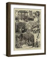 Notes at the International Fisheries Exhibition, South Kensington-null-Framed Giclee Print