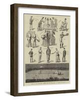 Notes at the Lawn-Tennis Meeting for the Championship of Ireland at Dublin-null-Framed Giclee Print
